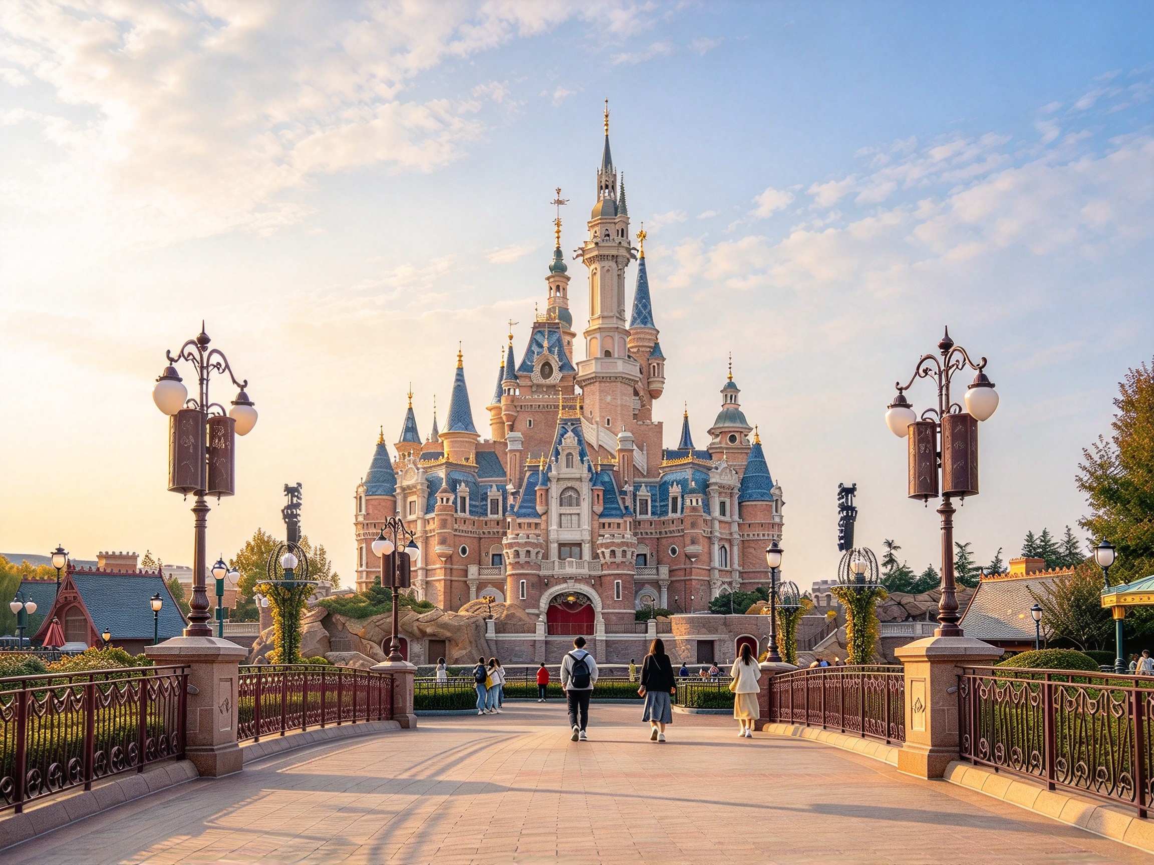 Shanghai Disneyland castle - private trip